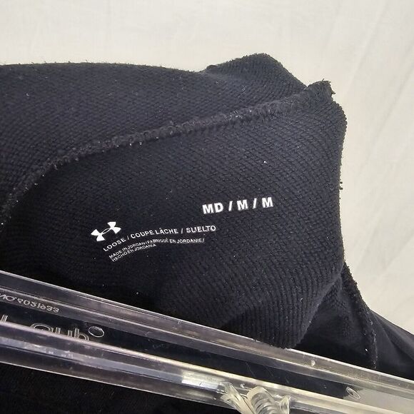 Under Armour Women's Size Medium Qualifier Fleece Jogger Black Sweat Pants - Picture 5 of 5